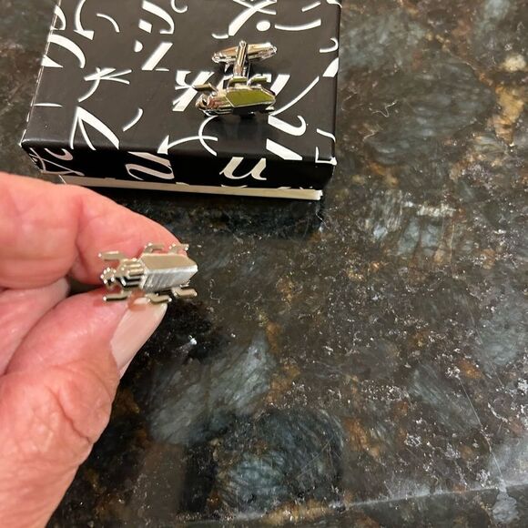 Men’s Paul Smith, Sterling, silver cufflinks - Picture 5 of 7